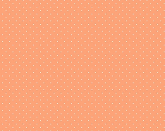 Fat Quarter  - Tula Pink's True Colors Fabric for Free Spirit Fabrics -- Tiny Dots in Peachy