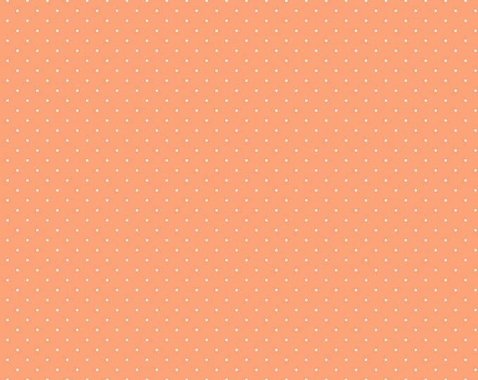 Fat Quarter  - Tula Pink's True Colors Fabric for Free Spirit Fabrics -- Tiny Dots in Peachy
