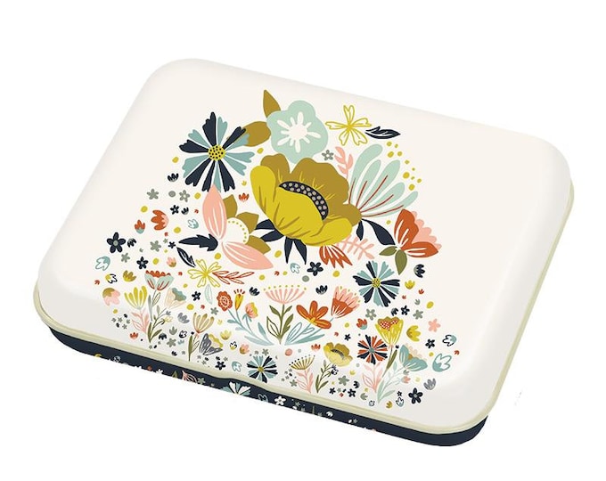 Fancy That Design House Small Floral Tin