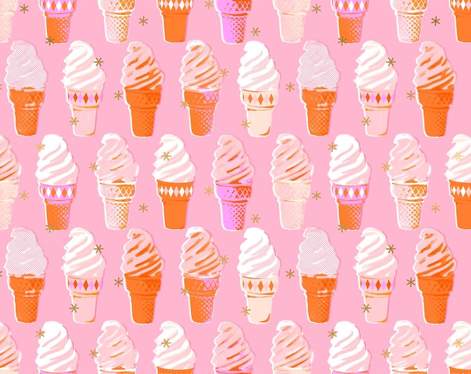 Best Day Ever -- (RS0105 14M) Ice Cream in Posy Metallic by Melody Miller for Ruby Star Society