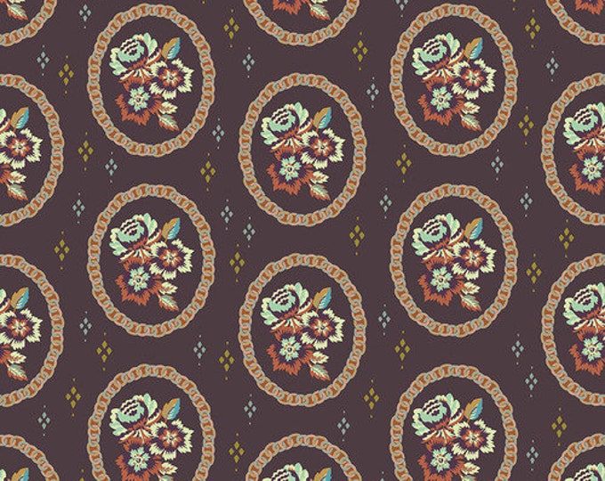 New Vintage by Kathy Doughty for Free Spirit Fabrics - Fat quarter of Mini Charm in Ganache