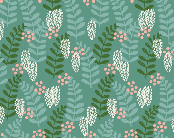 Reimagined Landscapes-- (RS6051 13) Fern Dell in Watercress by Jen Hewett