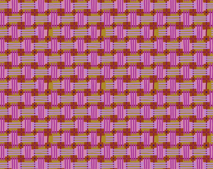Bright Eyes by Anna Maria Horner Fabrics for Free Spirit Fabrics - Fat quarter of In Town in Sweet