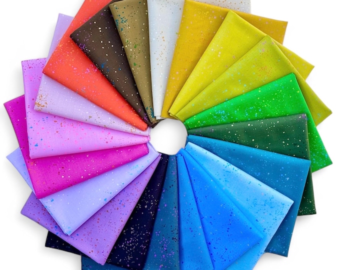 Speckled Fat Quarter Bundle 2024 by Rashida Coleman Hale for Moda’s Ruby Star Society