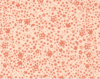 Songbook--  Folk Floral in Pale Peony (45527 19) by Fancy that Design House for Moda -- Fat Quarter