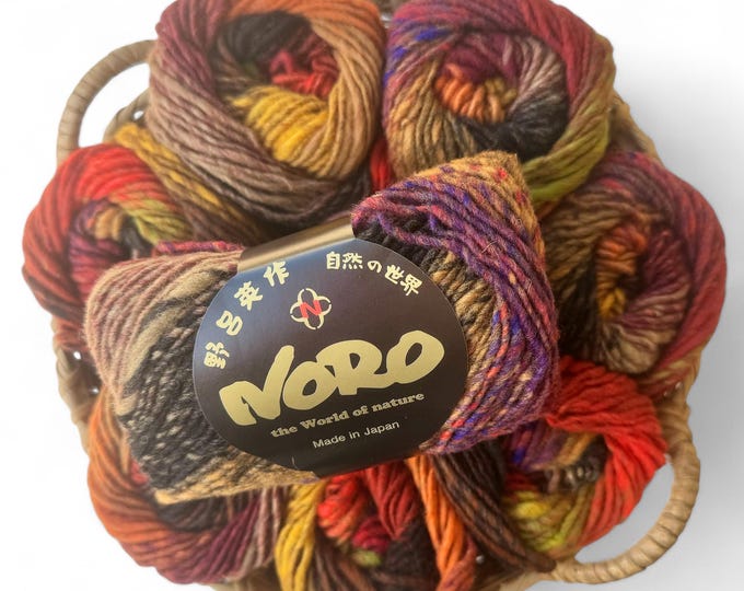NORO Kureyon -  (263) "Ninohe" - 50g - 100% Wool- 10 Ply Yarn