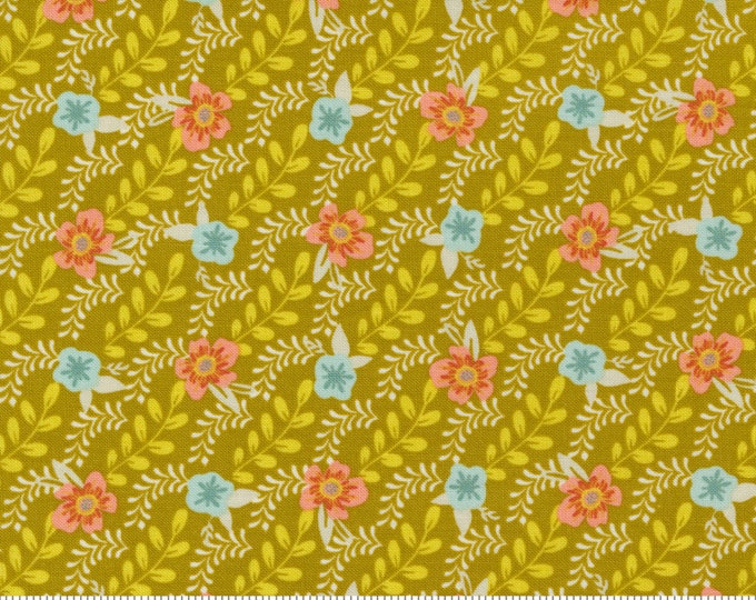 Songbook--  Trellis Climb in Dijon (45524 23) by Fancy that Design House for Moda -- Fat Quarter