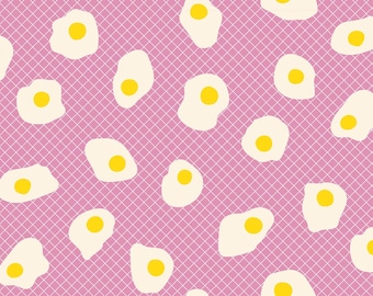 Egg and Friends-- (RS3090 14) Fried Eggs in Kiss by Kimberly Kight