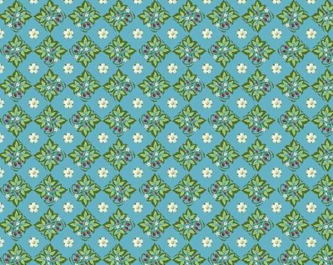 Jardin de la Reine by Odile Bailloeul for Free Spirit Fabrics - Fat quarter of Palace Garden in Garden