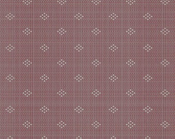 Entwine by Guicy Guice for Andover Fabrics - Fat Quarter of Intersect in Burgundy