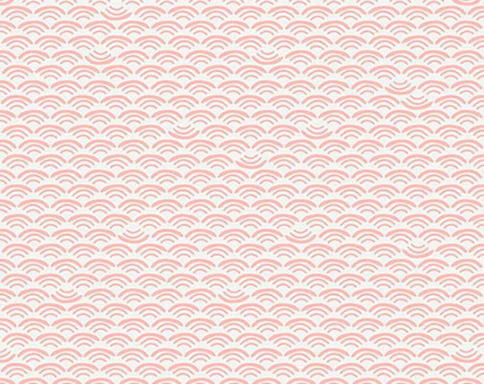 Koi Pond by Ruby Star Society -- Fat Quarter of Smile and Wave in Peach Fizz (RS1042 16)