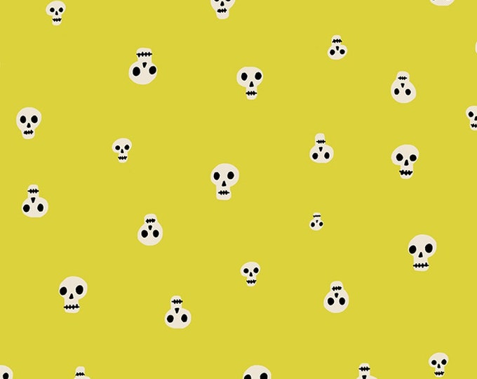 Spooky Darlings by Ruby Star Society -- Fat Quarter of Charms in Citron (RS5070 13)