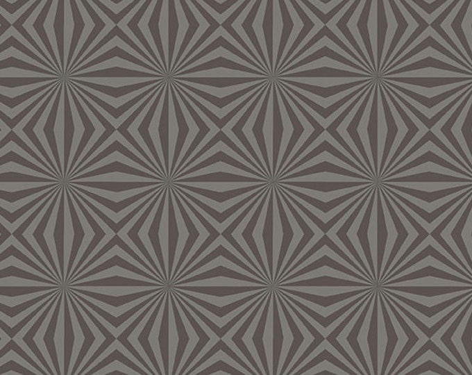Stealth by Libs Elliot for Andover Fabrics -  Fat Quarter of Rays in Stone