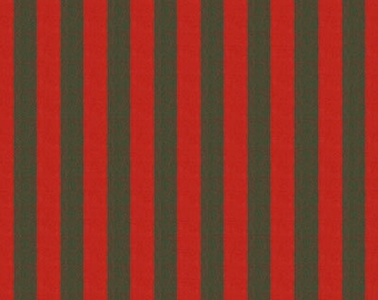 Kaffe Fassett Shot Cotton Stripes -  Fat Quarter of Chestnut in Wide Shot Cotton Stripe