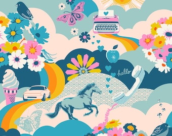Best Day Ever -- (RS0103 14) Best Day Ever in Teal by Melody Miller for Ruby Star Society