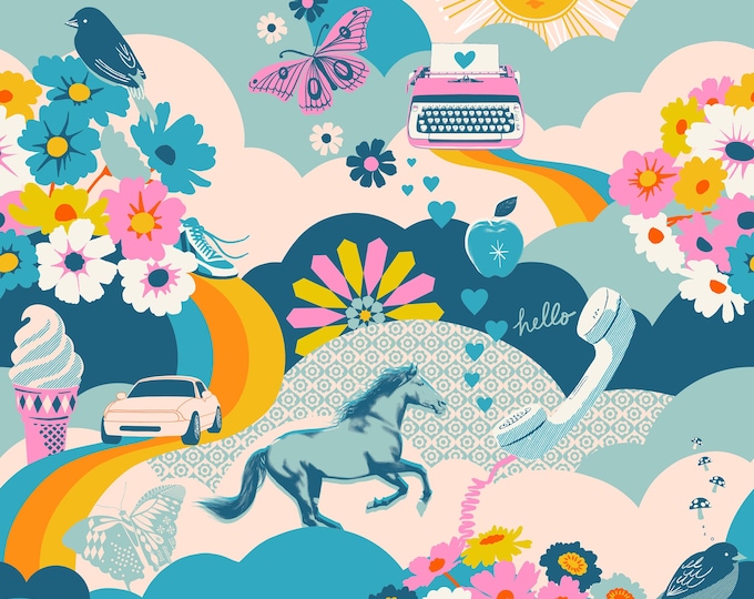 Best Day Ever -- (RS0103 14) Best Day Ever in Teal by Melody Miller for Ruby Star Society