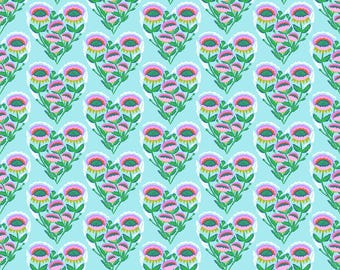 Allegory by Anna Maria Parry -- Fat Quarter of AMT143-40C Pitterpat in Sky