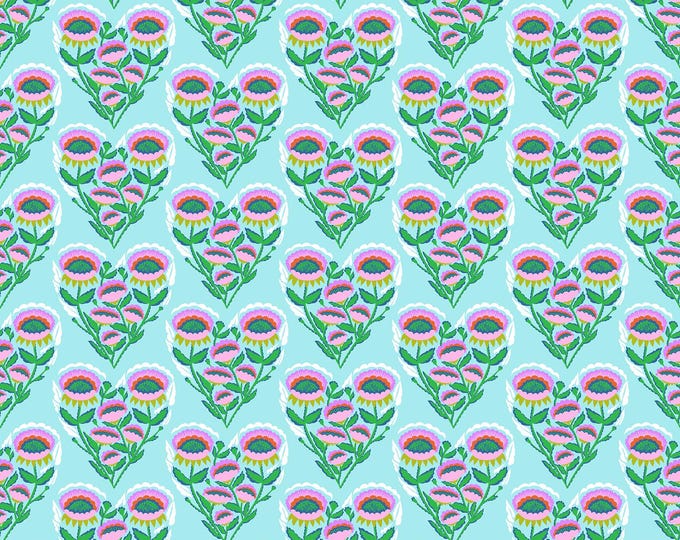 Allegory by Anna Maria Parry -- Fat Quarter of AMT143-40C Pitterpat in Sky