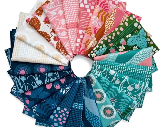 Reimagined Landscapes Fat Quarter Bundle by Jen Hewett for Moda’s Ruby Star Society