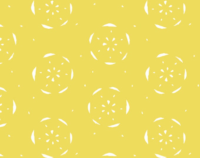 Floralish by Katarina Roccella for Art Gallery Fabrics -  Citrus in Limon - Fat Quarter