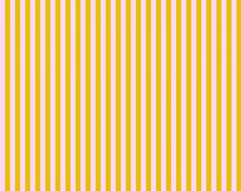 Fat Quarter Tent Stripe in Marigold  - Tula Pink's All Stars Fabric for Free Spirit Fabrics