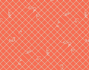 Adorn by Rashida Coleman Hale -- Broken Tiles in Tangerine Dream (RS1024-14) by Ruby Star Society for Moda -- Fat Quarter