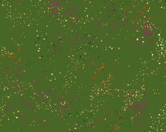 Speckled -- Metallic Sarah Green (RS5027-115M) by Ruby Star Society for Moda -- Fat Quarter