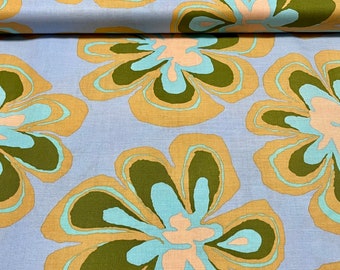 Kaffe Fassett Collective -- Fat Quarter of Brandon Mably Flora in Grey