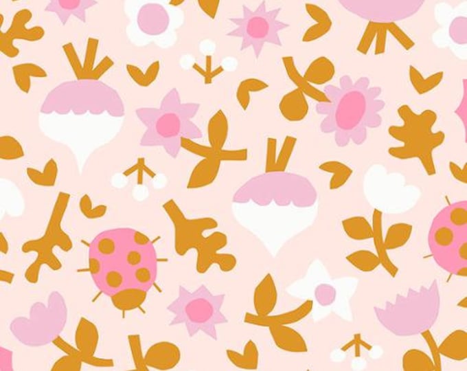 Petunia by Ruby Star Society for Moda Fabrics -- Fat Quarter of Clippings in Pale Pink (RS3045 11)