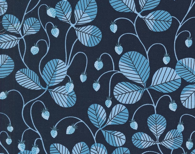 Love Letter by Lizzy House- (37124 27) -- Fat Quarter of Virginia in Peacoat