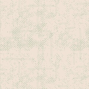 May include: Abstract pattern with a light beige background and a subtle green overlay. The pattern is made up of thin, diagonal lines that create a grid-like effect.