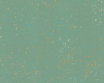 Speckled -- Metallic Soft Aqua (RS5027-70M) by Ruby Star Society for Moda -- Fat Quarter