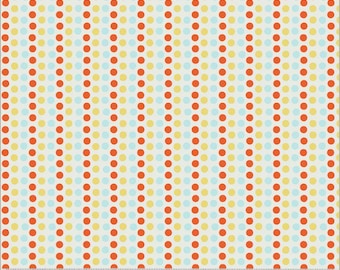 Heather Ross Studio Edit --54326D-4  Dots in Blue & Yellow