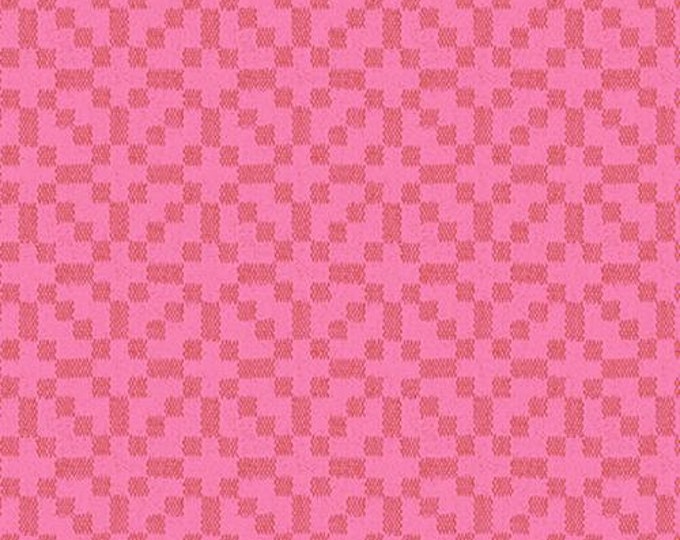 Warp and Weft Honey Pink (RS4065 11) by Alexia Marcelle Abegg for Ruby Star Society -- Fat Quarter