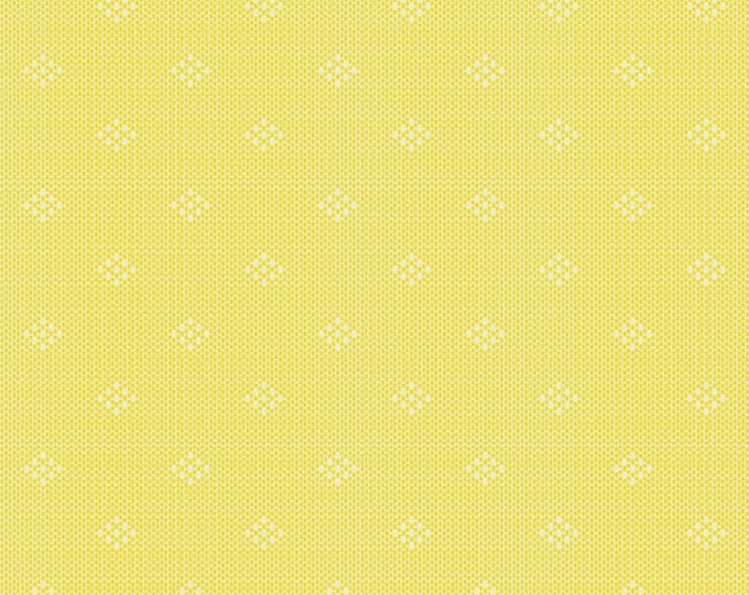 Entwine by Guicy Guice for Andover Fabrics - Fat Quarter of Intersect in Lemon