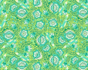 Fat Quarter  - Tula Pink's Tiny Beasts Fabric for Free Spirit Fabrics -- Out Foxed in Glow