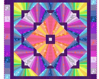 Free Spirit Solar Flare Quilt Kit by Tula Pink