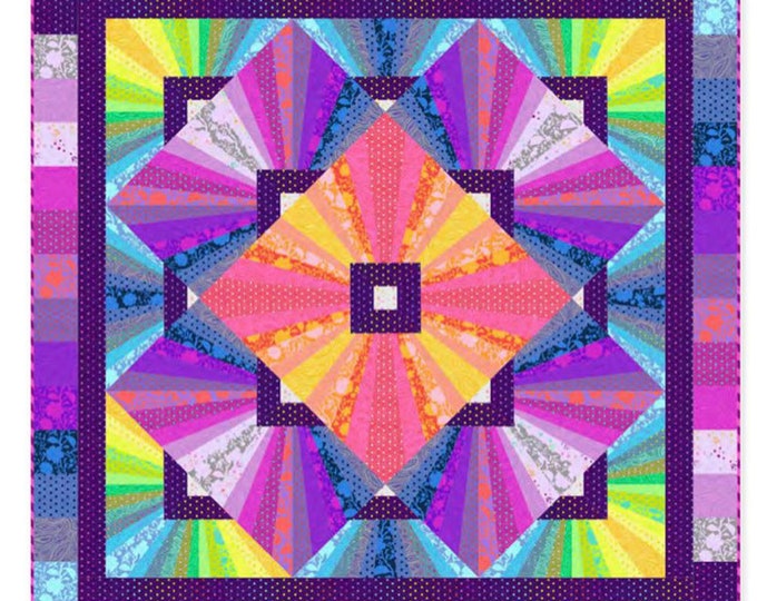 Free Spirit Solar Flare Quilt Kit by Tula Pink