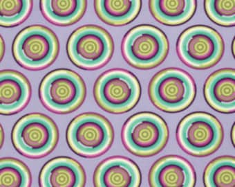 Fat Quarter Hypnotizer in Raspberry - Tula Pink Chipper