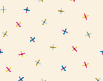 Washi Plus -- (RS1103 11) Plus Points in Natural by Rashida Coleman Hale for Ruby Star Society