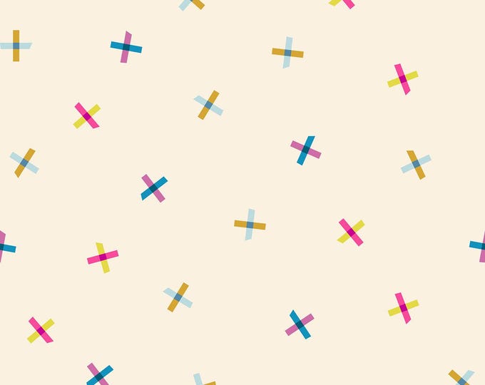 Washi Plus -- (RS1103 11) Plus Points in Natural by Rashida Coleman Hale for Ruby Star Society