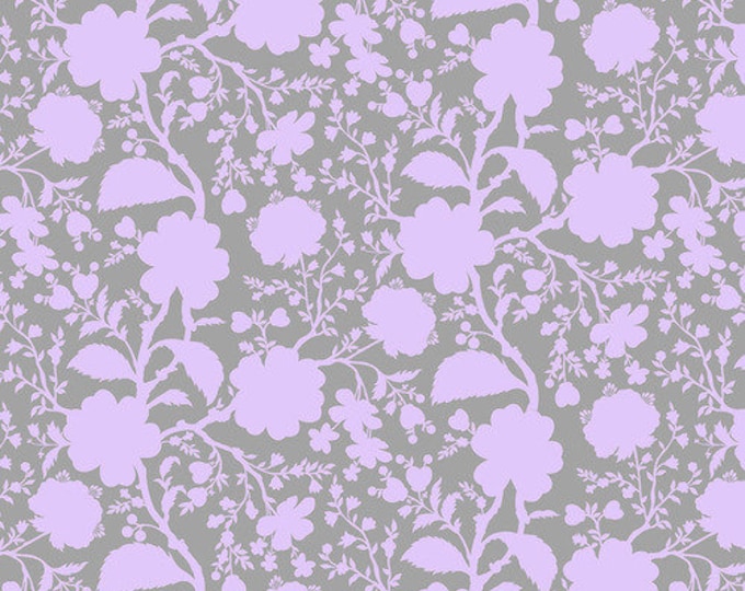 Fat Quarter Wildflower in Hydrangea - Tula Pink's True Colors for Free Spirit Fabrics