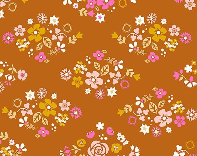 Koi Pond by Ruby Star Society -- Fat Quarter of Blossom Festival in Saddle (RS1038 11)