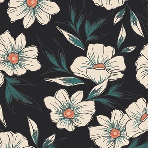 Luna & Laurel by AGF Studio for Art Gallery Studio-  Fat Quarter of Tinted Blooms
