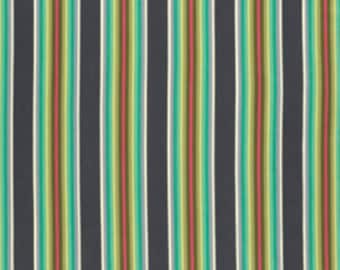 Fat Quarter Tick Tock Stripe in Mint - Tula Pink Chipper