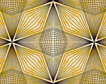 Prism by Guicy Guice for Andover Fabrics - Fat Quarter of Prism in Tangerine