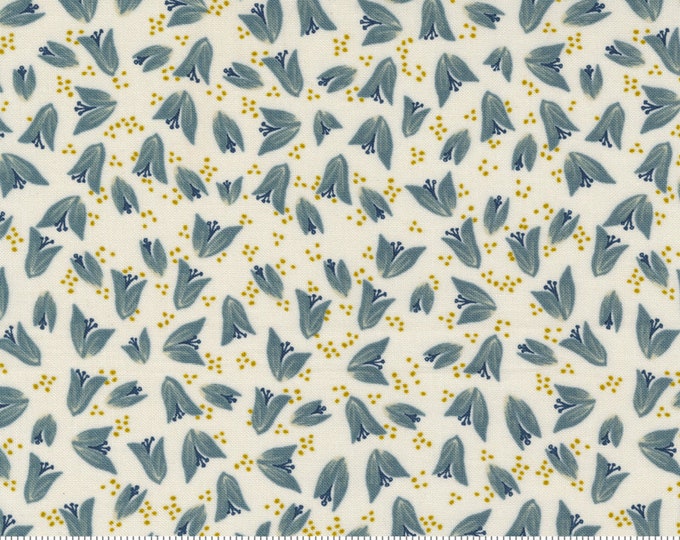 Songbook--  Bud Bloom in Dove (45525 11) by Fancy that Design House for Moda -- Fat Quarter