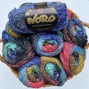 Noro Silk Garden 494 (Tahara) - Aran Yarn (10ply) - 50gram- 100m