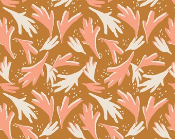 Terra Kotta by Art Gallery Studio-  Fat Quarter of Freckled Leaves