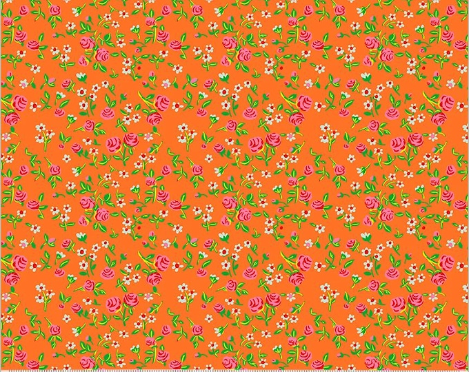 Heather Ross By Hand -- Fat quarter of 54255D-7